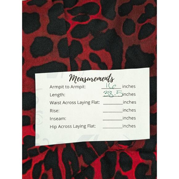 NWT Cache Red Black Animal Print Sleeveless Sheath Dress Size 4 - Picture 9 of 9